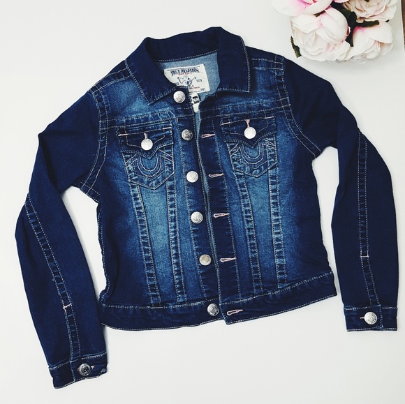 true religion girl jacket
